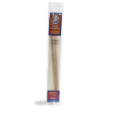 Midwest Products 8016 .0416 x .0416 x 11 Lumber