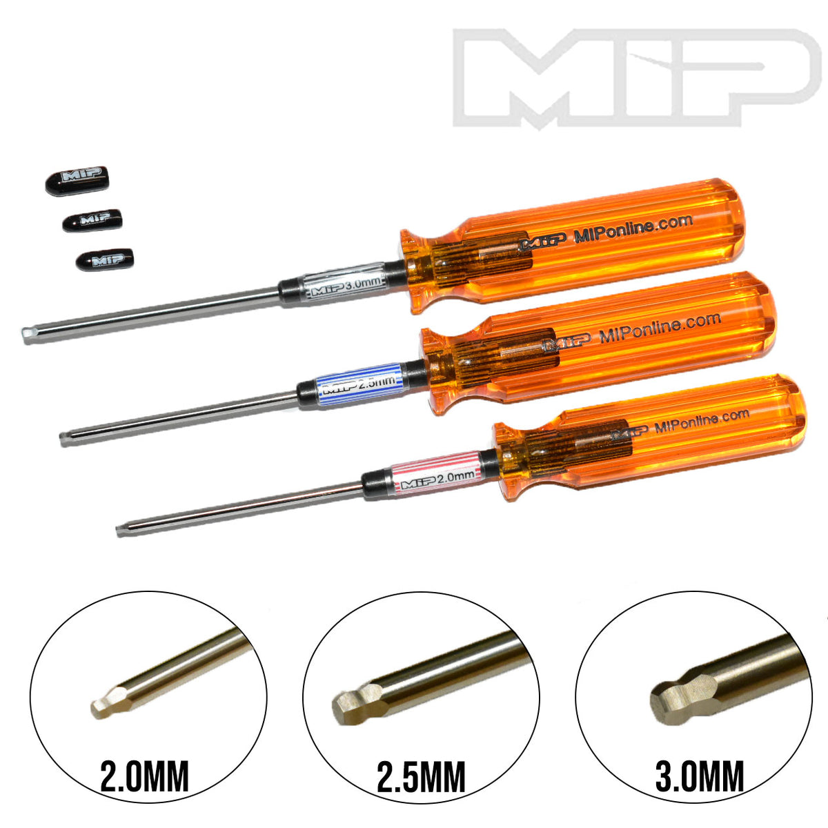 MIP 9506 Metric Hex Driver Ball Wrench Set