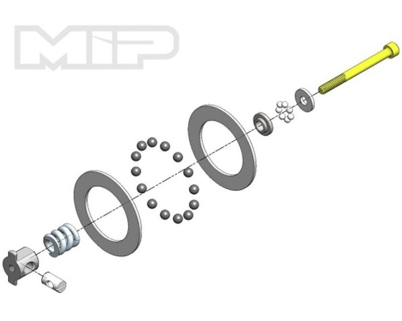 MIP 17065 Carbide Diff Rebuild Kit :TLR 22 Series Vehicles (17065)