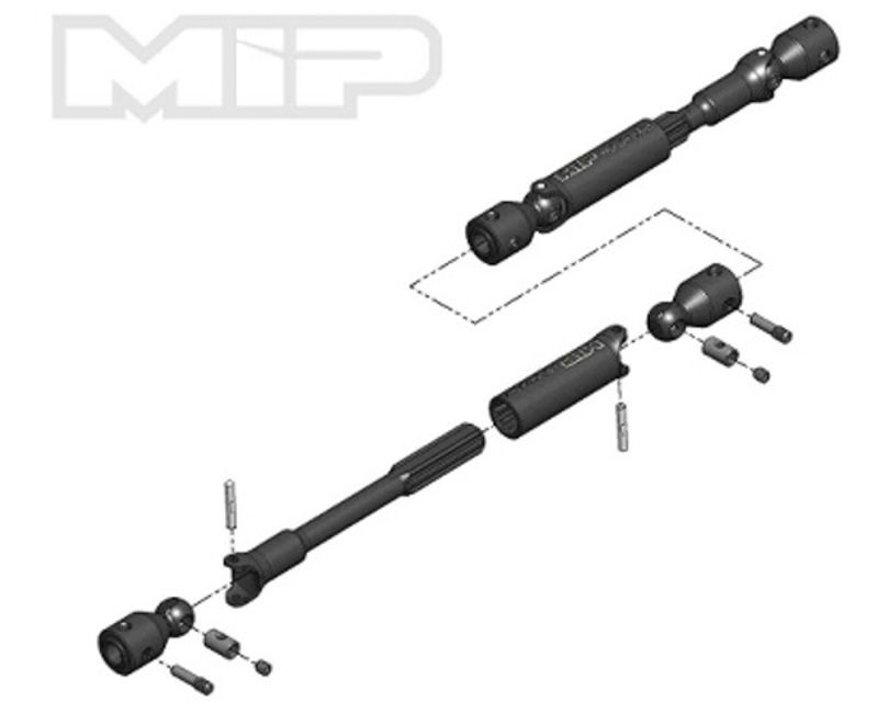 MIP 17110 HD Driveline Kit TRX 4 Defender (17110)