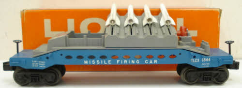 Lionel 6544 Vintage O Missile Firing Car with White Control Panel - Type I