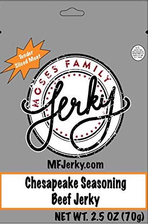 Moses Family Jerky Chesapeake Seasoning Beef Jerky