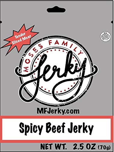 Moses Family Jerky Spicy Beef Jerky