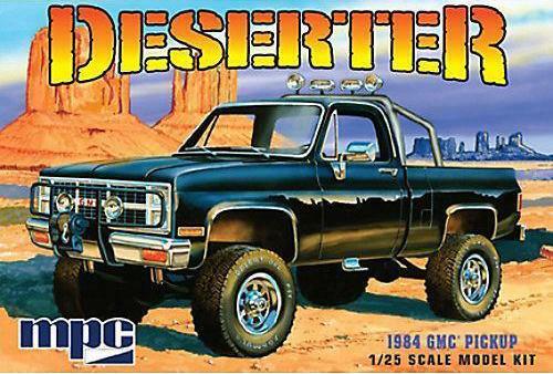 MPC Plastic Model Kits 847 1984 GMC Pickup (White Molded)