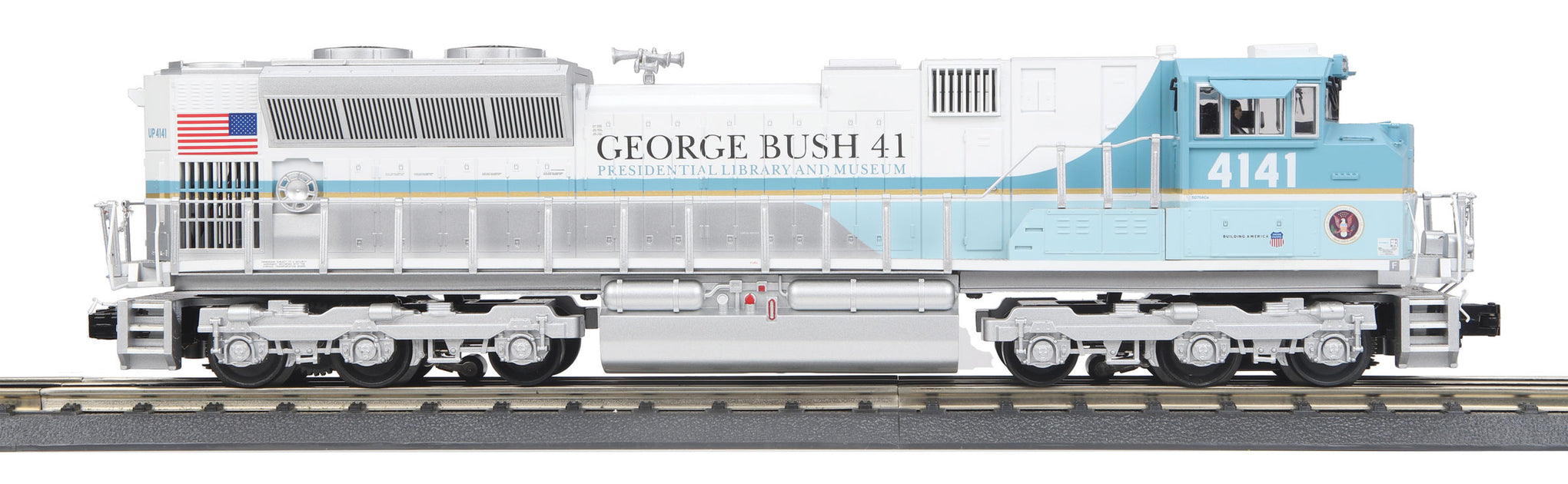 MTH 30-20635-1 RailKing EMD SD70A Diesel George Bush Union Pacific UP 4141 PS3