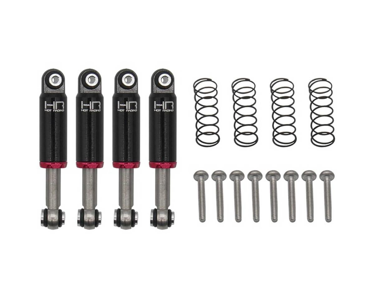Hot Racing HRASXTF32TD02 Black Internal Spring Air Shocks for SCX24