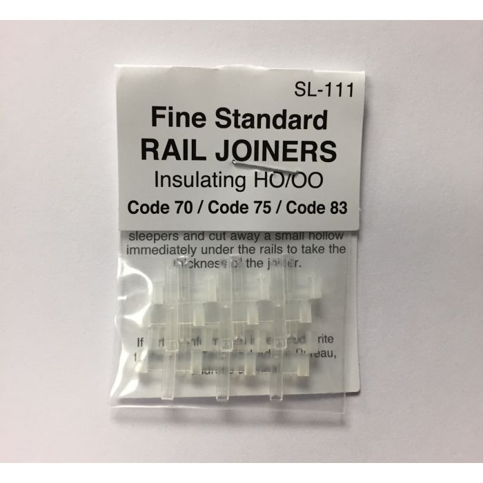 Peco Streamline SL-111 HO Scale Code 70 75 83 Insulated Rail Joiners