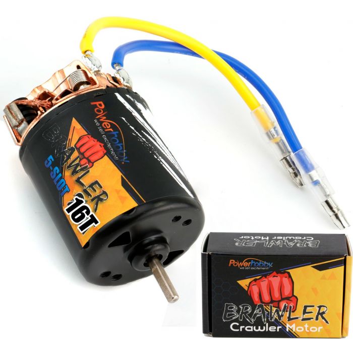 Powerhobby MT008 540 5-Slot Brushed 16T Rock Crawler Motor