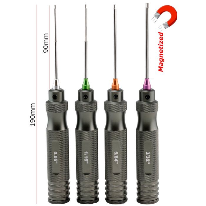Powerhobby T009 Standard Magnetic Hex Tool Set