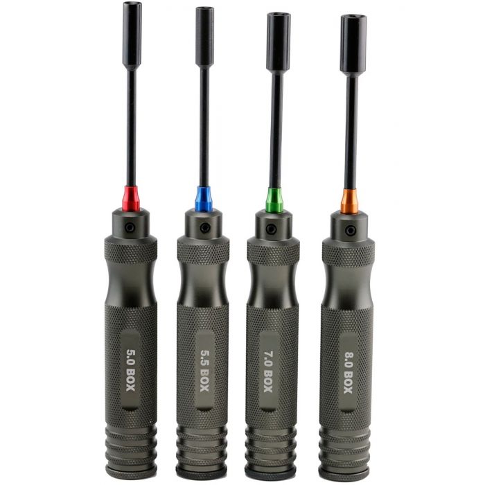 Powerhobby T010 Metric Magnetic Nut Driver Tool Set