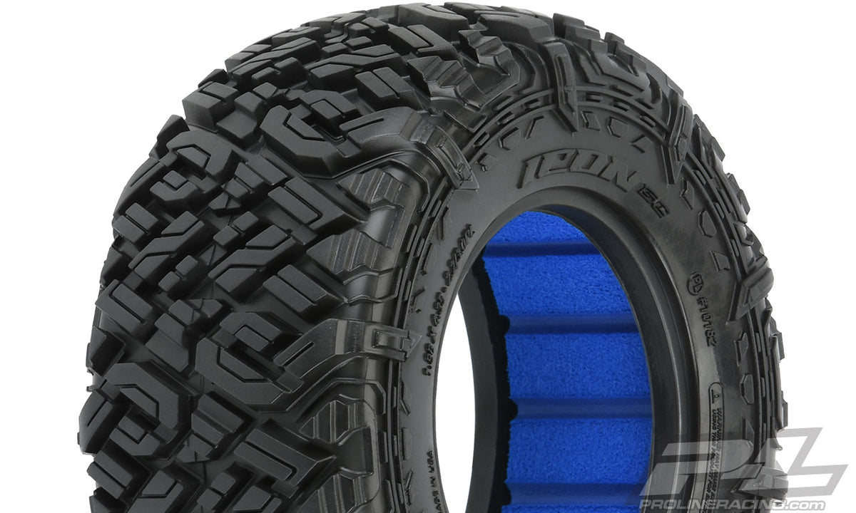 Pro-Line 10182-00 Icon SC 2.2"/3.0" All Terrain Tires for Short Course Trucks SCT