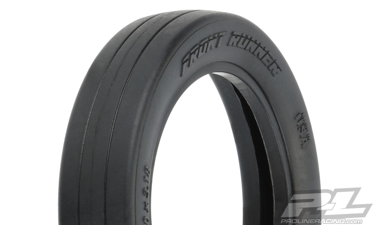 Pro-Line 10197-203 Front Runner Drag Slick S3 Drag Racing Front Tires