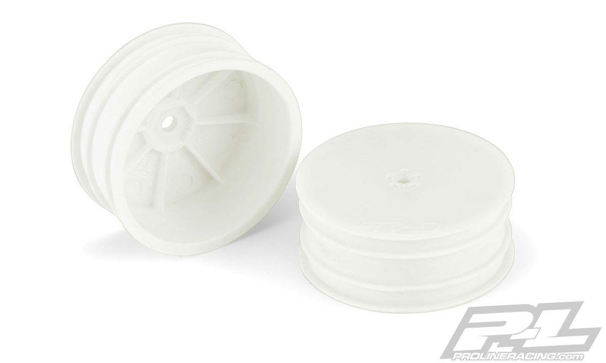 Pro-Line 2788-04 Velocity 2.2 White Hex Front Wheels for TLR 22 5.0