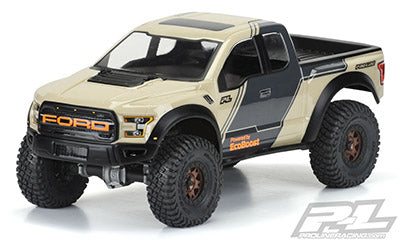 Pro-Line 3516-00 2017 Ford, Ford Raptor Clear Body 12.3 Wheelbase Crawlers