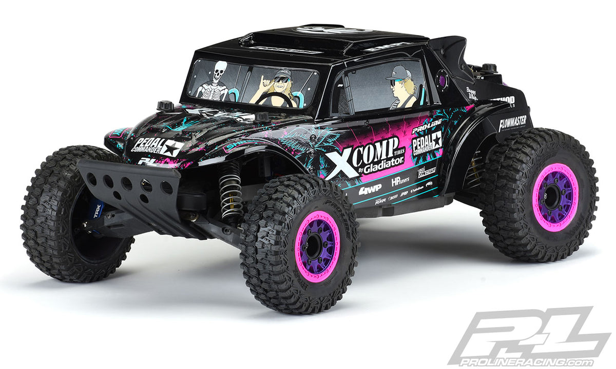 Pro-Line 3563-18 Megalodon Desert Buggy Blake Wilkey Black Body for Slash 2WD and 4x4