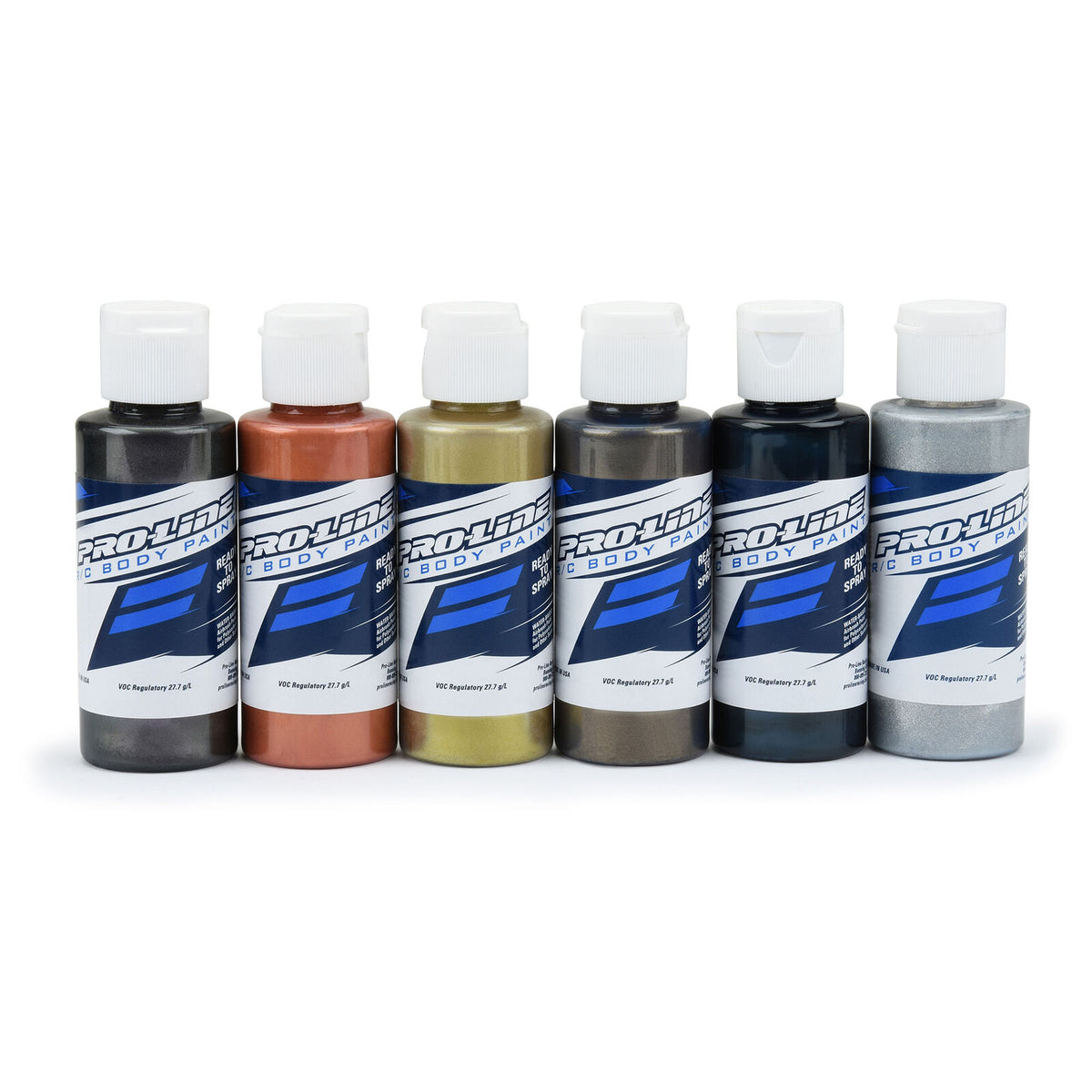 Pro-Line 6323-05 RC Body Paint Pure Metal Color Set