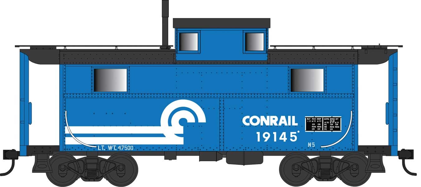 Bowser 42550 HO Scale PRR N5 Caboose Cabin Conrail CR 19146