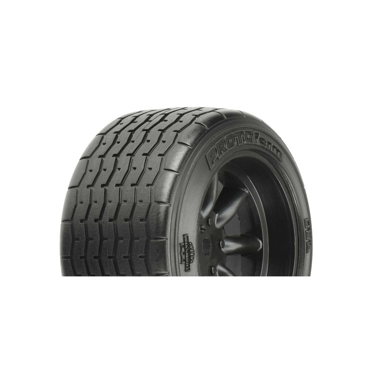 PROTOForm 10139-18 VTA Rear Tires Mounted on 31mm Black Wheels
