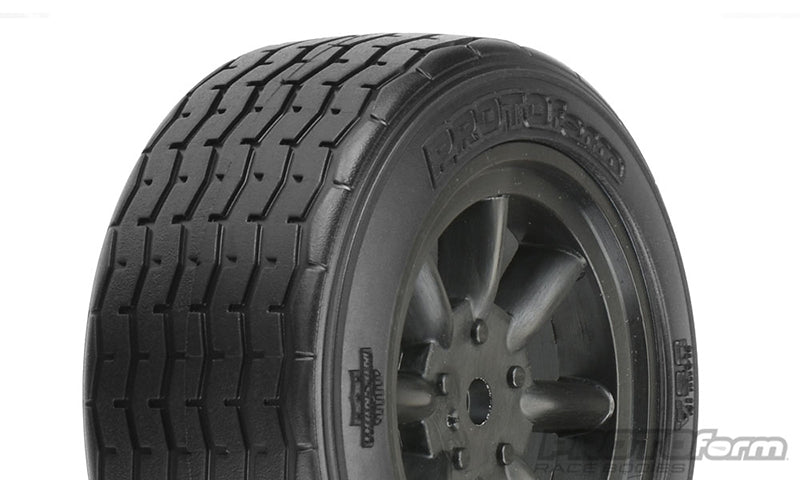 PROTOForm 10140-18 VTA Front Tires Mounted on 26mm Black Wheels