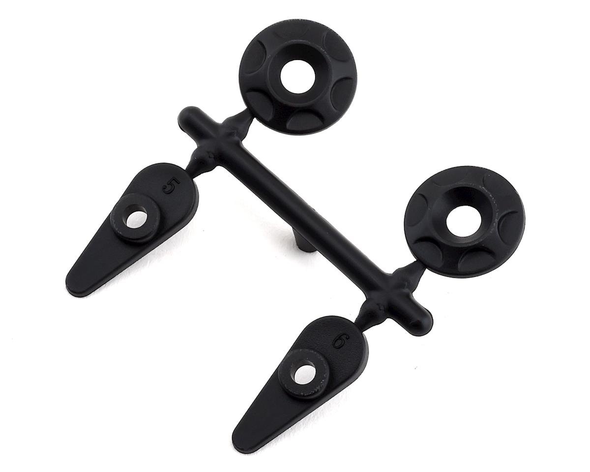 PROTOForm 1730-03 Black 1/10 Touring Car TC Wing Mount Set