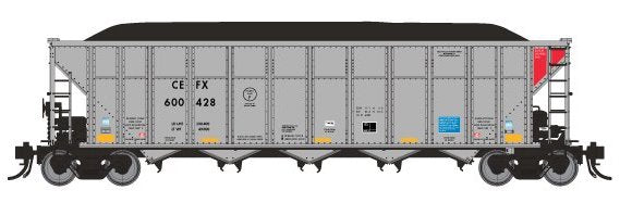 Rapido 169006 HO Scale AutoFlood III RD Coal Hopper CEFX