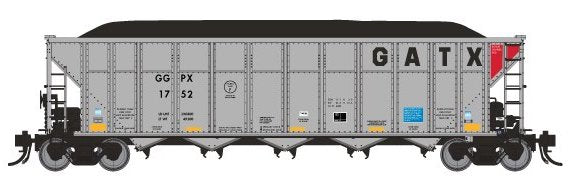 Rapido 169013A HO Scale AutoFlood III RD Coal Hopper "GATX" GGPX