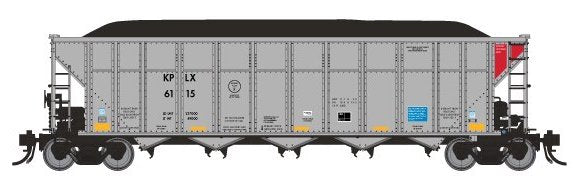 Rapido 169016 HO Scale AutoFlood III RD Coal Hopper KPLX