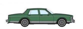 Rapido 800002 HO Scale 1980's Chevrolet Caprice Sedan