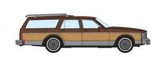 Rapido 800006 HO Scale 1980's Chevrolet Caprice Station Wagon