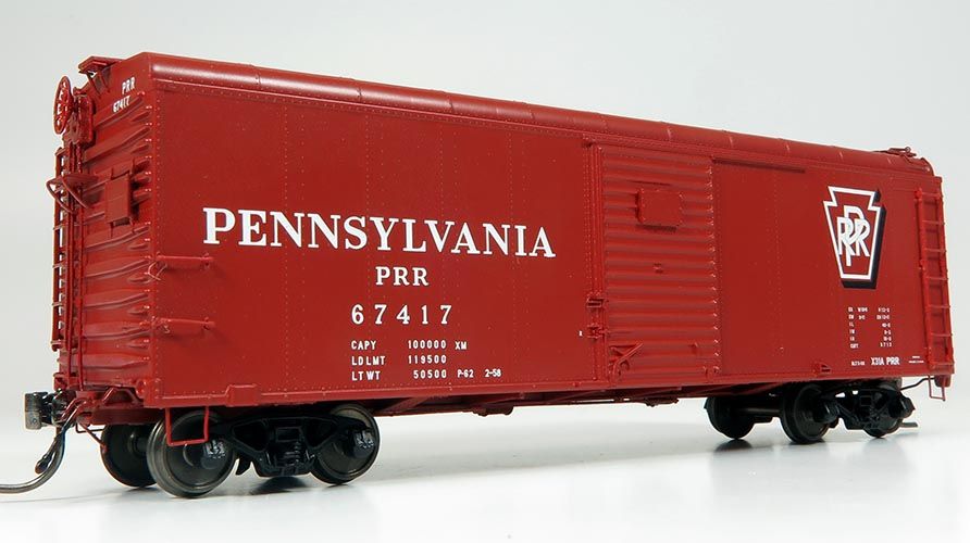 Rapido Trains 123004 HO Scale X31A Single Door Boxcar Shadow Keystone Pennsylvania PRR