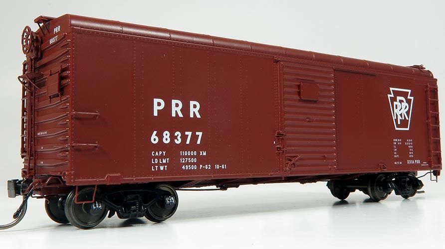 Rapido Trains 123005 HO Scale X31A Single Door Boxcar Plain Keystone Pennsylvania PRR