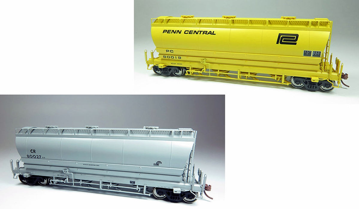 Rapido Trains 133009 HO Scale Flexi Flow Covered Hopper Conrail CR Scale Test Car