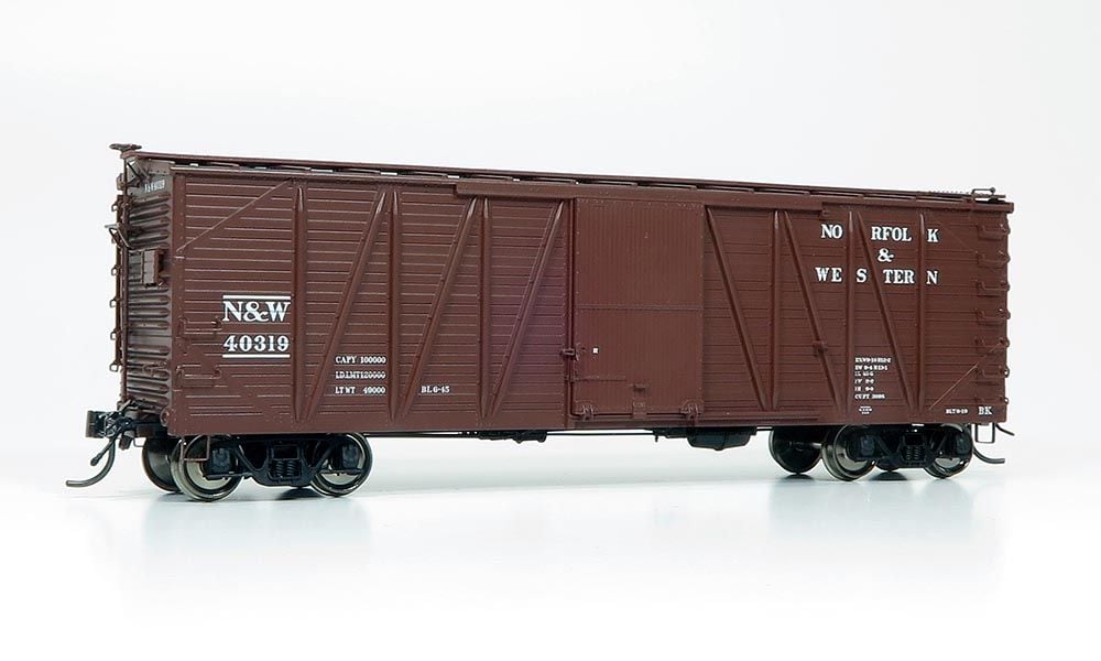 Rapido Trains 142009A HO Scale USRA Single Sheathed Boxcar Norfolk & Western N&W