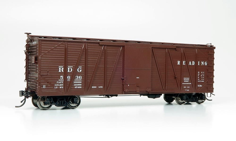 Rapido Trains 142013A HO Scale USRA Single Sheathed Boxcar Reading RDG