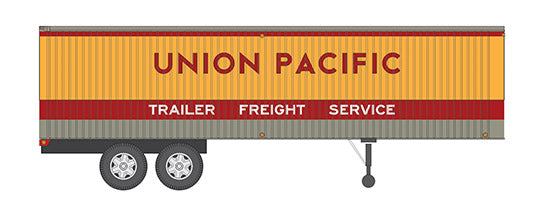 Rapido Trains 403016 HO Scale 35' Fruehauf Integral-Post Van Trailer Union Pacific UP