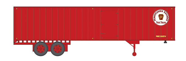 Rapido Trains 403030 HO Scale 40' Fruehauf Exterior-Post Van Trailer Pennsylvania PRR TrucTrain