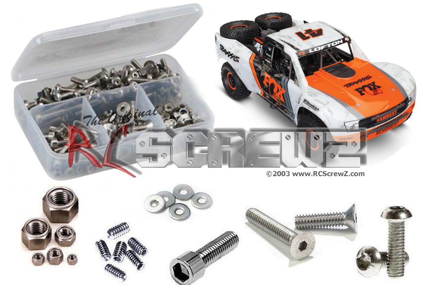 RC Screwz TRA086 Stainless Steel Screw Set for Traxxas UDR