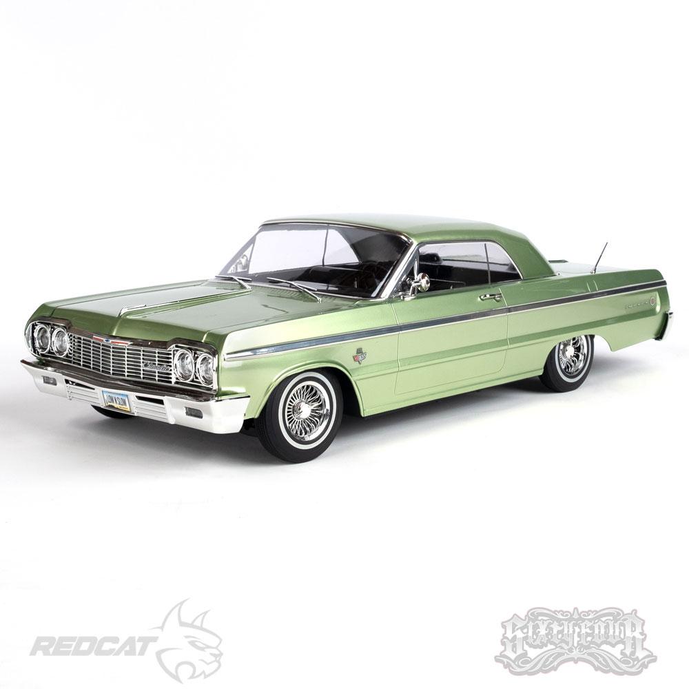 Redcat 1/10 RTR SixtyFour Chevy Impala Lowrider Green Kandy & Chrome Edition