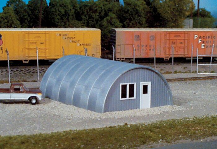 Rix Products 628-0410 HO Scale Quonset Hut Kit