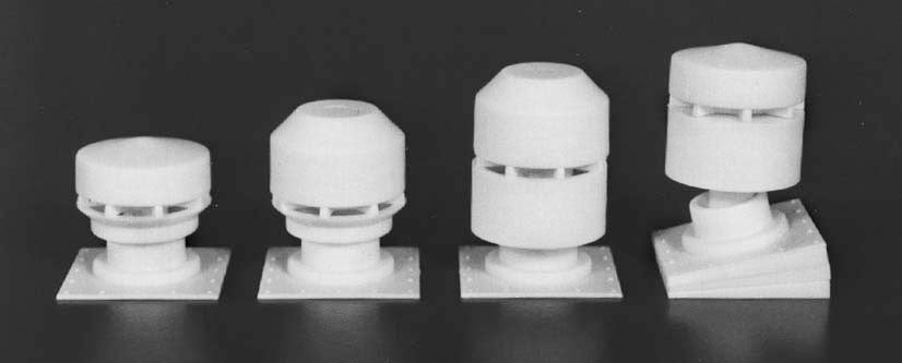 Rix Products 628-0610 Roof Top Vents for Industrial Buildings