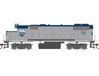 Roundhouse 12535 HO Scale GP38-2 Amtrak 723