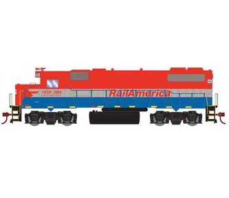 Roundhouse 14637 HO Scale GP38-2 RailAmerica Huron and Eastern HESR 3865