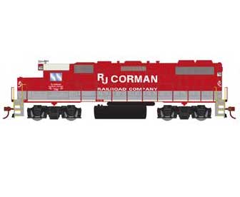 Roundhouse 16342 HO Scale GP38-2 RJ Corman RJC 7709 DCC