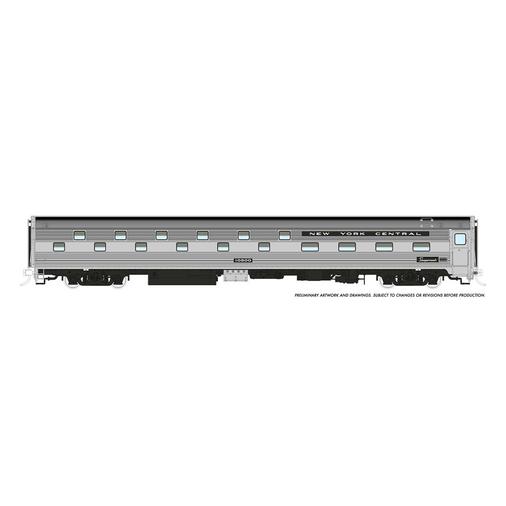 HO Budd Slumbercoach New York Central (RPI141019)