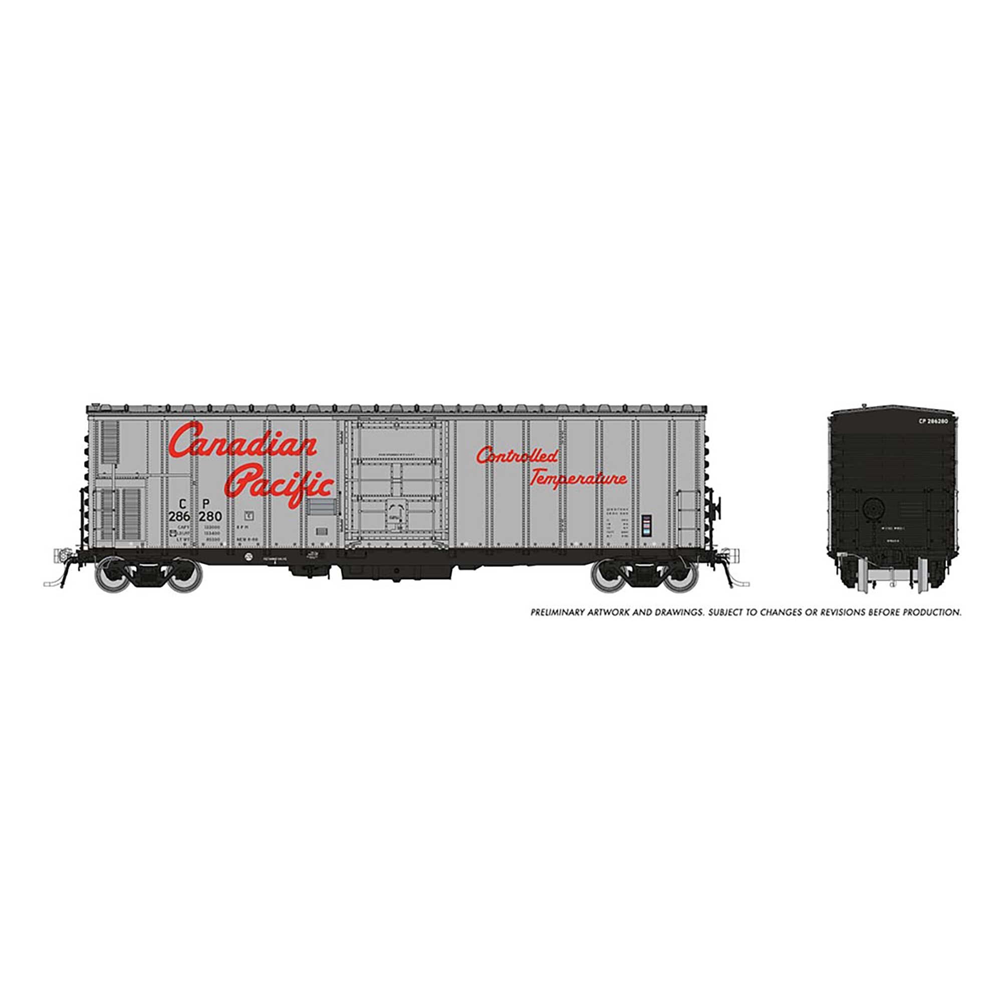 HO NSC Mechanical Reefer for Canadian Pacific Railway (RPI150001A)