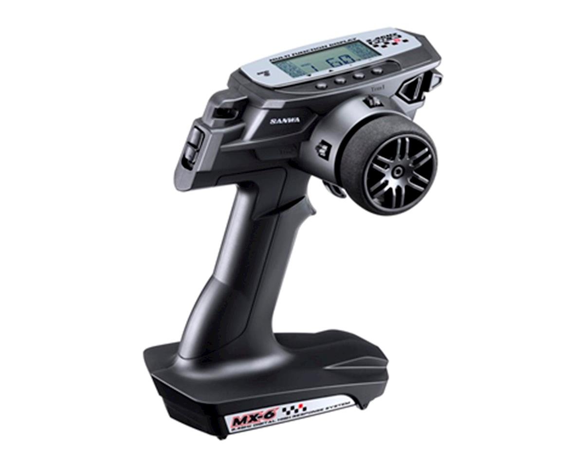 Sanwa MX-6 3 Channel Transmitter FH-E Radio System with RX-391W Receiver
