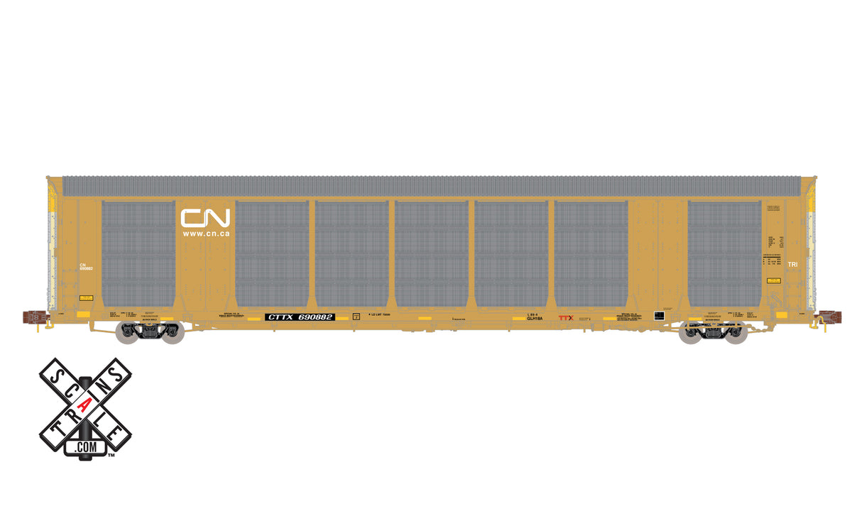 ScaleTrains 32682 Rivet N Scale Gunderson Mult-Max Autorack Canadian National CN/CTGX 690903