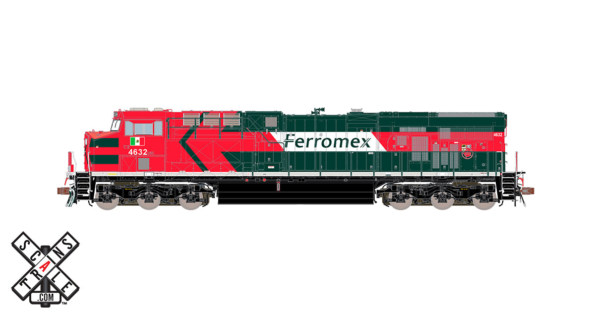 ScaleTrains 33084 Rivet HO GE ES44AC Ferromex FXE 4659
