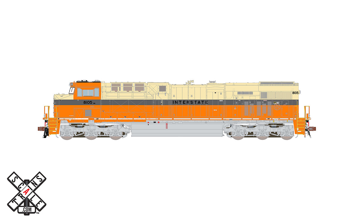 ScaleTrains 33089 Rivet HO GE ES44AC GEVo Norfolk Southern Interstate NS 8105 DCC Sound