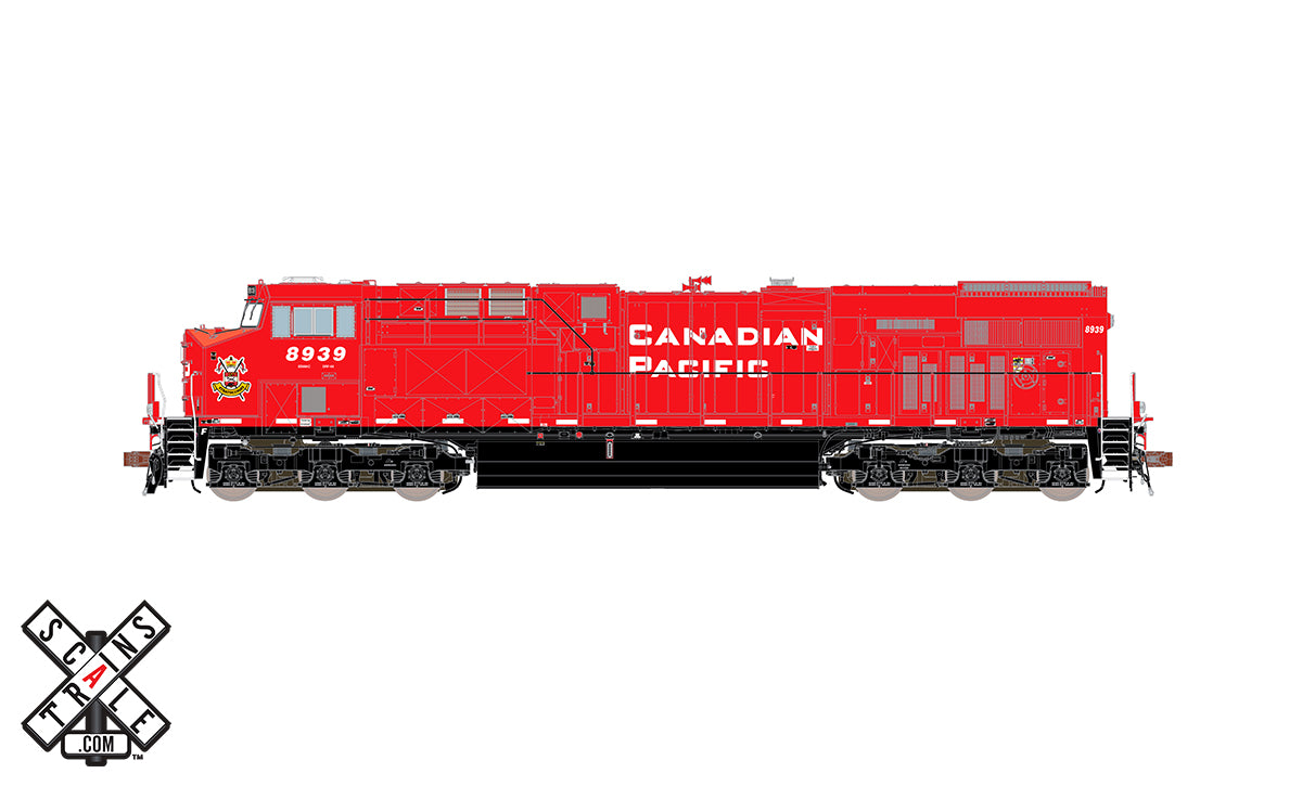 ScaleTrains 33065 Rivet HO Scale GE ES44AC DRF-44 GEVo Canadian Pacific " Strathconas" CP 8939 DCC